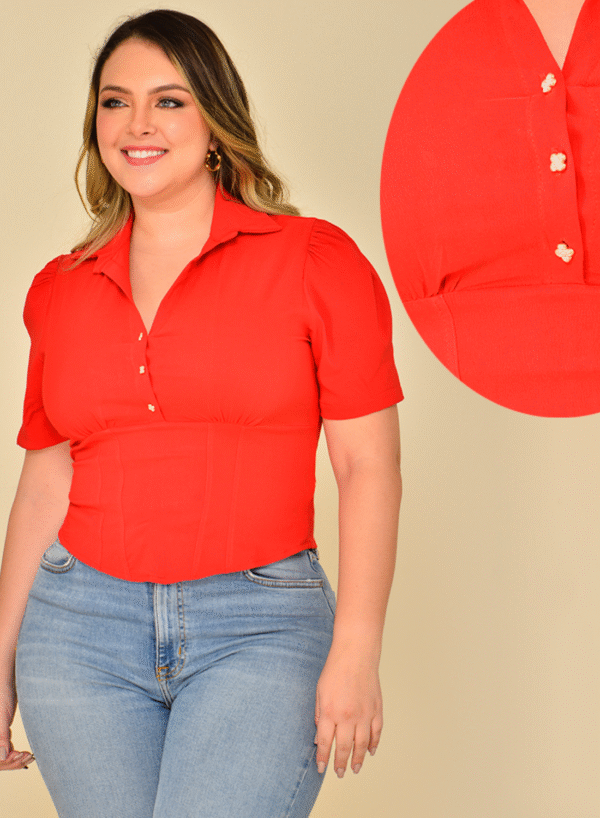 BLUSAS NUEVAS (1) CAMISERA CORPIÑO
